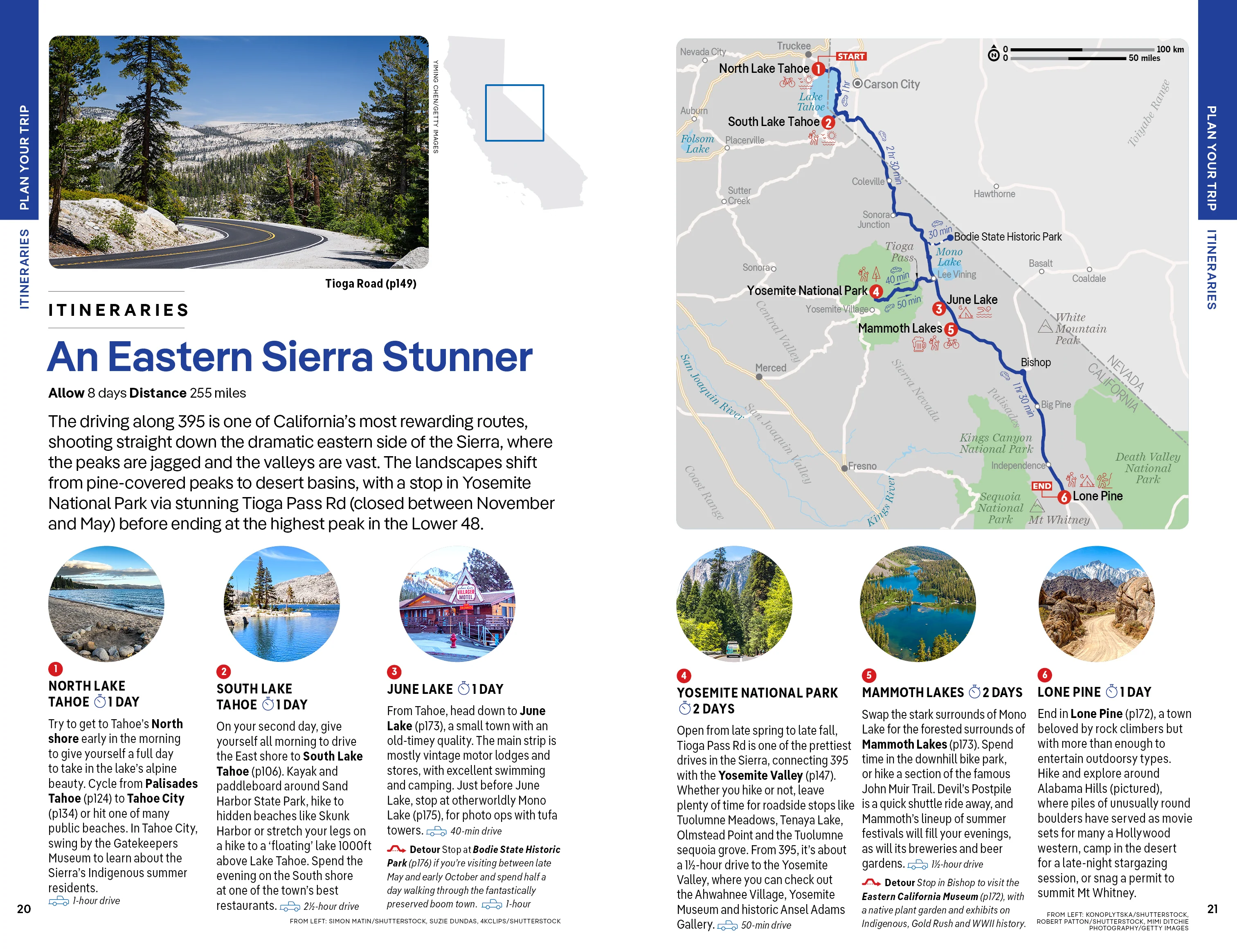 Lake Tahoe, Yosemite and Central California - Book + eBook - Image 5