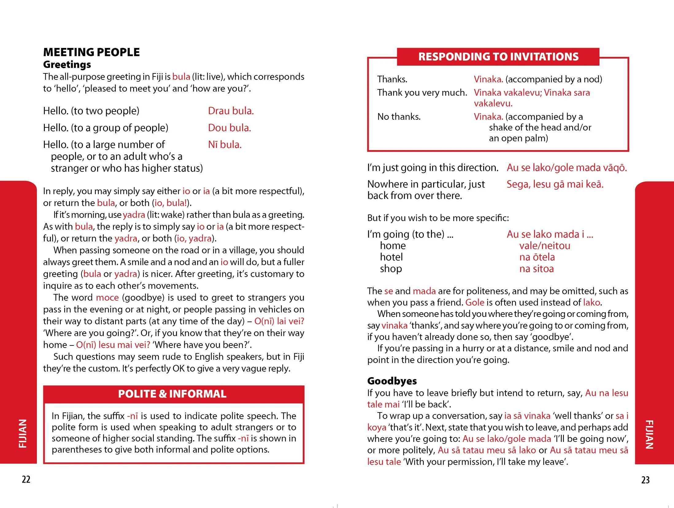 South Pacific Phrasebook - Book + eBook - Image 10